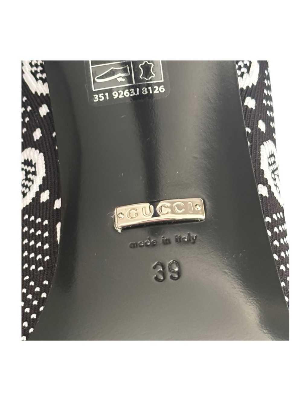 Gucci Technical GG Logo Jersey Knit Heeled Boots - Picture 11 of 11